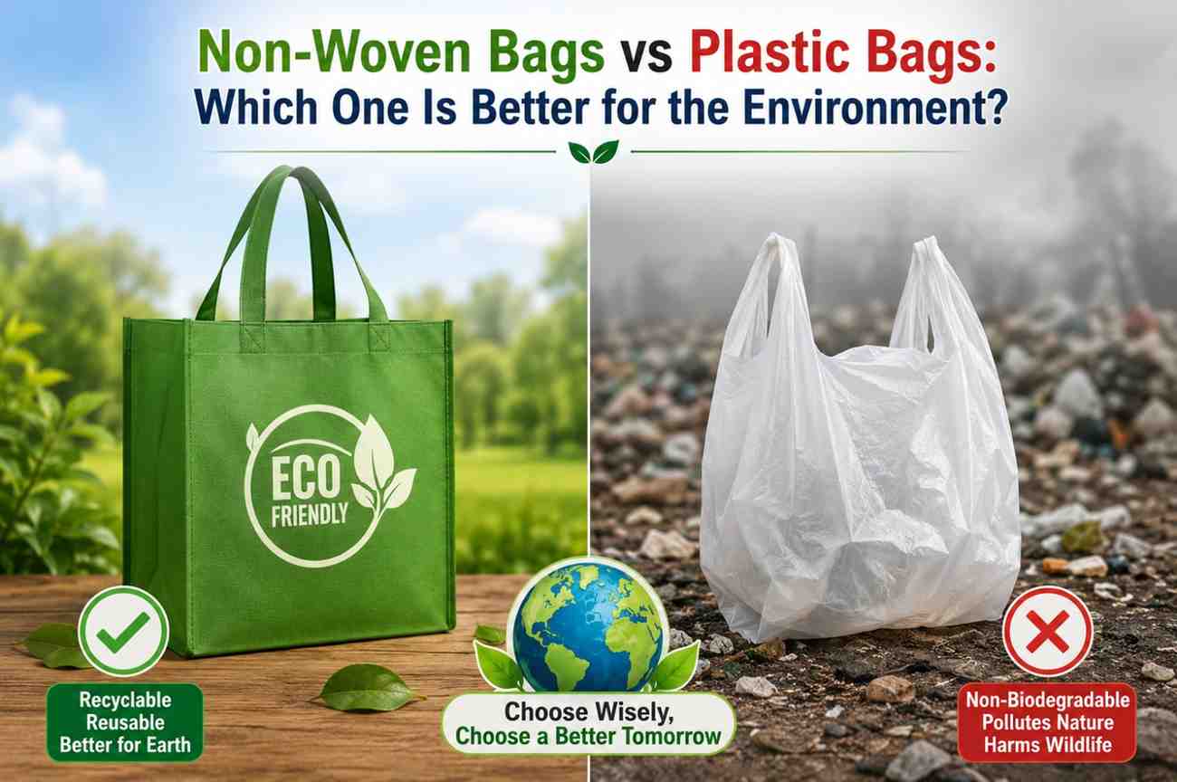  Non-Woven Bags vs Plastic Bags: Which One Is Better for the Environment?